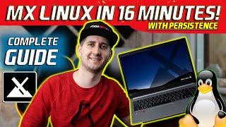 Quick MX Linux Install: All the Steps You Need in 16 Minutes!