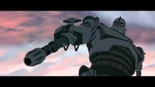 Iron Giant fight scene