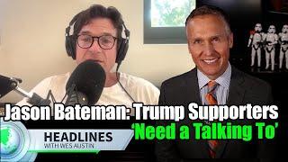 Jason Bateman Says Trump Supporters "Need a Talking To" #jasonbateman #trump #donaldtrump