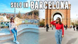 SPAIN TRAVEL VLOG | Indian Girl Traveling Solo in Barcelona! 