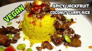 Vegan JackFruit Coconut Curry Rice Recipe