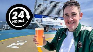 Drunken CARNAGE on the 24 HOUR Ferry back to the UK…