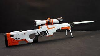 Как сделать AWP в скине Asiimov из CS:GO при помощи 3Д РУЧКИ/ AWP Asiimov/Сделай сам