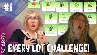 Can I become famous actress?? || Every Lot Challenge! #1 The Sims 4