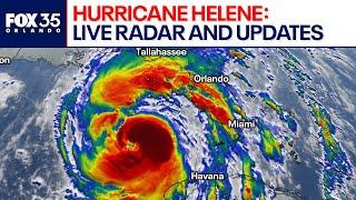 Hurricane Helene live radar: Extremely dangerous Cat. 4 barrels towards Florida coast