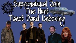 Supernatural Join The Hunt Tarot Deck unboxing! #supernatural #unboxing