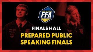 Prepared Public Speaking Finals | 2019 National FFA Convention & Expo