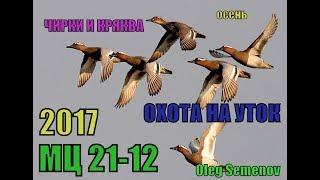 охота на уток осень 2017. полные сапоги чирков, немного кряквы и много камыша)))) ружье мц 21-12