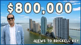 Downtown Miami Condo tour with the BEST city views (under One Million) | The MET 1 Condo in Miami