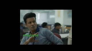 A frustrated Employee | Boss and Employee ||  status|| familyman || familyman 2||