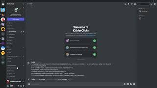 New Discord Server - KidderClicks!