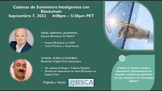 2022-09-07 Blockchain Supply Chain Association LATAM webinar