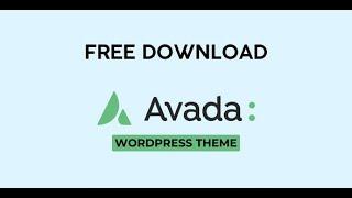 Free Avada | Website Builder For WordPress & WooCommerce LICENSE ACTIVATED