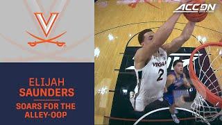 UVA's Elijah Saunders Soars For The Oop