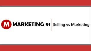 Selling vs Marketing - Difference between sales and Marketing