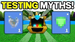 CHEST ITEM GIVER!? (Myth Testing) | Build a boat for Treasure ROBLOX