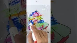 gravity falls mabel new hair colouring technique #shorts #art #gravityfalls