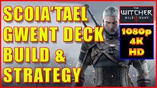Witcher 3 - Scoia'tael Gwent Deck Build Strategy - 4K Ultra HD