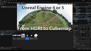 Creating Cubemaps from HDRI in Unreal Engine