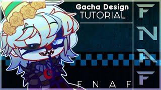 Gacha FNAF Design Tutorial - Tips and Tricks! (Gacha Club) - Five Night's at Freddy's/Afton Family