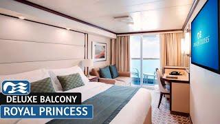 Royal Princess | Deluxe Balcony Stateroom Full Walkthrough Tour | Princess Cruises | 2024 | 4K