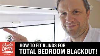 How to Install Total Blackout Bedroom Blinds