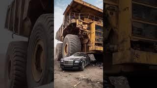 Rolls Royce test suspension with truck?  #rollsroyce