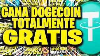  GANA HASTA 30 DOGECOIN GRATIS | COMO GANAR DOGECOIN sin INVERSION 2024 | GANA DOGE GRATIS 