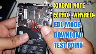 How To Test Point Xiaomi Redmi Note 5 Pro (whyred) Go to EDL Mode Download (flashing)