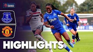 Grace Clinton hits United winner | Everton v Manchester United Highlights | Barclays WSL 2024-25