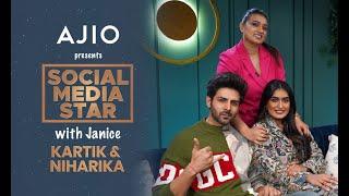 Social Media Star With Janice S05 || Ep 05 feat. @kartikaaryan7898 & @NiharikaNm