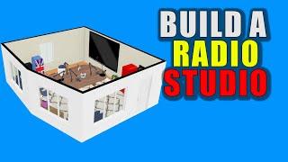 FM Radio Station STUDIO Setup. Design and Build It Right First Time. How to build.