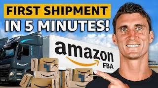 How to Ship Your Product into the Amazon FBA Warehouse in 5 Minutes