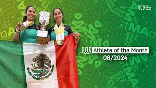 Alexandra Herrera & Montse Mejia are The World Games Athletes of the Month August 2024!