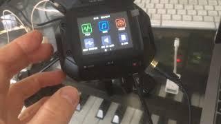 Zoom H8 Recording, No Batteries Installed, Stereo Mix iPad