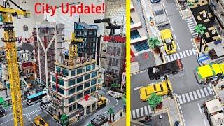 Lego City Update #11 | Downtown Improved!