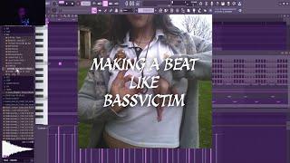 MAKING A BEAT LIKE BASSVICTIM (FL STUDIO)