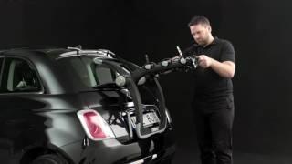 Thule Raceway Hatch Mounted Bike Carrier Demo Video