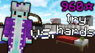 beating tryhards (solo bedwars)