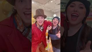 WELL THERE’S CHOCOLATE!!!  #wonka #shorts #wonkamovie  #sharpefamilysingers