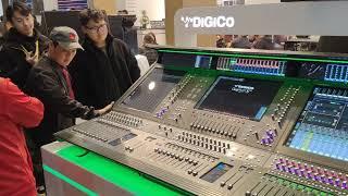 DiGiCo Quantum 852 mixing console demo