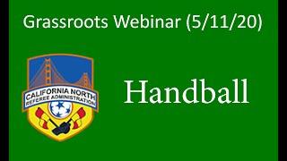 Handball - CNRA Webinars