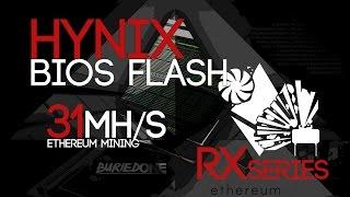 RX470/480 HYNIX Memory BIOS Mod/Flash Tutorial For High Mining Speeds