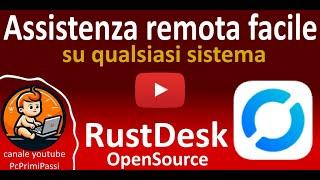 Assistenza remota gratuita e semplice con RustDesk