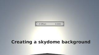 Setting up a skydome - BGE Tutorial