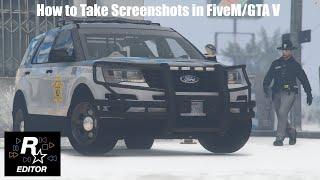 How to Take Screenshots in FiveM/GTA V (*Working 2023*)