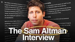 I Interviewed the Man Behind ChatGPT: Sam Altman