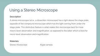 iMake Innovation Center Training: Stereo Microscope