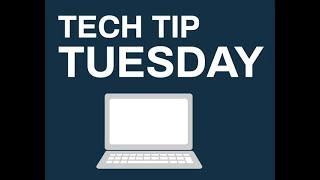 Tech Tip Tuesday | How to Check the Weather App | August 30, 2022