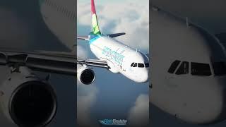 A320 X-Plane 11 VS MSFS 2020 #shorts